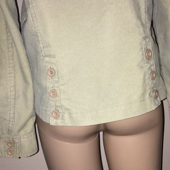 Calvin Klein soft sage green corduroy jacket - Picture 8 of 10